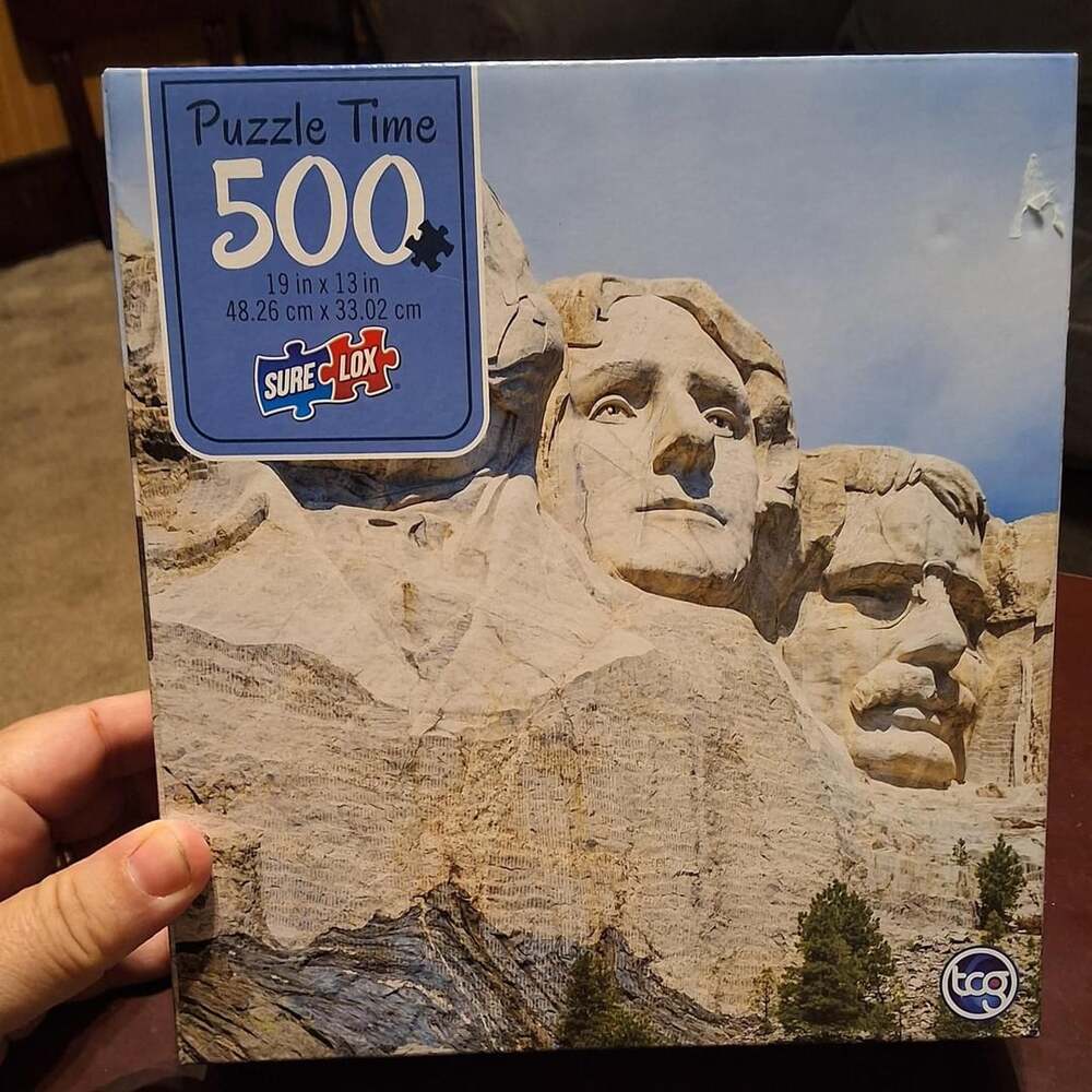 Sure-Lox Mount Rushmore 500 Piece Puzzle